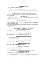 Automobilių techniniai skaičiavimai 10 puslapis
