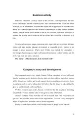 Company presentation: cafe "Fantasy" 4 puslapis