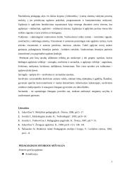 Edukologija  - žmogaus ugdymo mokslas. Pagrindinės edukologijos sąvokos 4 puslapis