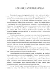 Filosofijos atsiradimo problema 2 puslapis