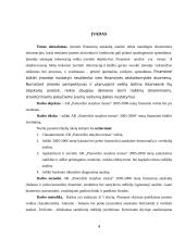 Finansinė analizė: statybos paslaugos AB "Panevėžio statybos trestas" 4 puslapis