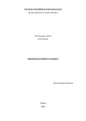 Firmos pelno maksimizavimas. Poreikiai