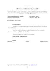 Įmonės charakteristika ir veiklos dokumentai: baldų prekybos UAB "Audėjas" 14 puslapis