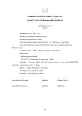 Įmonės charakteristika ir veiklos dokumentai: baldų prekybos UAB "Audėjas" 18 puslapis