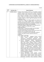 Įmonės charakteristika ir veiklos dokumentai: baldų prekybos UAB "Audėjas" 4 puslapis