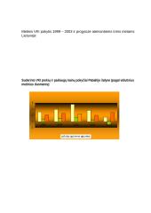 Infliacijos tempų palyginamoji analizė 8 puslapis