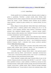 Interneto svetainės tiksinė rinka: www.e.psl.lt 4 puslapis
