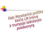 IS-LM modelis 19 puslapis