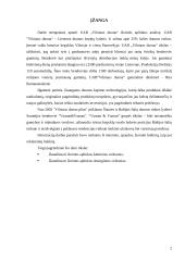 Išorinės aplinkos analizė: duonos kepykla UAB "Vilniaus duona" 2 puslapis