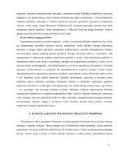 Lietuvos muitų sistemos pertvarkymas šaliai įstojus į Europos Sąjungą (ES) 11 puslapis