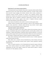 Lietuvos muitų sistemos pertvarkymas šaliai įstojus į Europos Sąjungą (ES) 8 puslapis