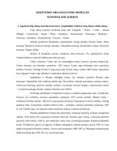 Maitinimo organizavimo modulio kontrolinis darbas