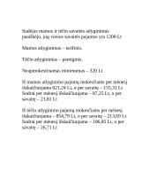 Mano šeimos savaitės ekonomika 2 puslapis