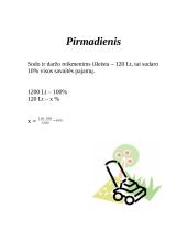 Mano šeimos savaitės ekonomika 3 puslapis