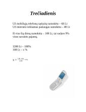 Mano šeimos savaitės ekonomika 5 puslapis