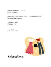 Mano šeimos savaitės ekonomika 8 puslapis