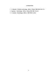 Marketingo tyrimų kontrolinis darbas 11 puslapis