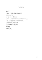 Mobilių telefonų marketingo komplekso elementų analizė 2 puslapis