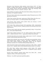 Papildomojo ugdymo situacija ir perspektyvos pradžios mokykloje 4 puslapis