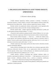 Personalo valdymo ypatybės: projektavimo darbai UAB "Idėja" 4 puslapis