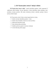 Principinis strateginis planas: AB "Kauno pieno centras" 3 puslapis