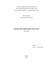 Problemos sprendimo procesas