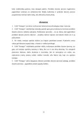 Produkto darymo proceso valdymo praktika: UAB "Sintegra" 14 puslapis