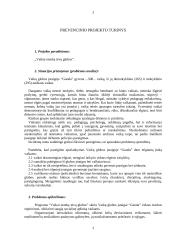 Projektas "Vaikai netekę tėvų globos" 3 puslapis