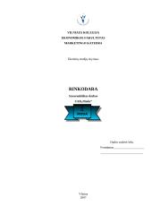 Rinkodara: odiniai gaminiai moterims UAB "Moda"