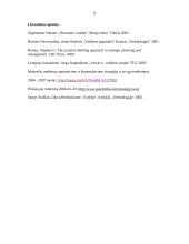 Strateginio planavimo vaidmuo organizacijoje 8 puslapis