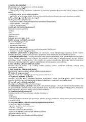 Ūkio statistikos ir ekonometrijos egzamino klausimai ir atsakymai 