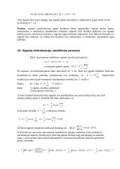 Telekomunikacijų teorijos. Savarankiškas darbas 4 puslapis