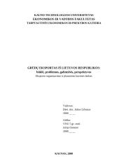 Grūdų eksportas iš Lietuvos Respublikos