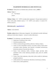 Veiklos analizė: Šiaulių miesto savivaldybės dienos užimtumo centras "GODA" 3 puslapis