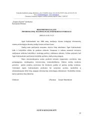 Verslo komunikacija - svarbiausi dokumentai 20 puslapis