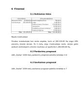 Verslo planas: aprangos ir išvaizdos aksesuarų prekyba UAB "Stailas" 14 puslapis