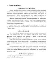 Verslo planas: aprangos ir išvaizdos aksesuarų prekyba UAB "Stailas" 3 puslapis