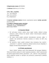 Verslo planas: aprangos ir išvaizdos aksesuarų prekyba UAB "Stailas" 4 puslapis