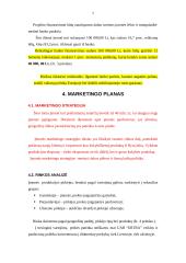 Verslo planas: grybų ir uogų supirkimas, importas, perdirbimas, realizacija UAB "ERTRA" 7 puslapis