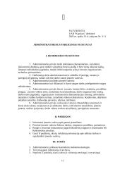 Charakteristika ir veiklos dokumentai: UAB "Kaprizas" 11 puslapis