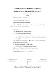 Charakteristika ir veiklos dokumentai: UAB "Kaprizas" 17 puslapis