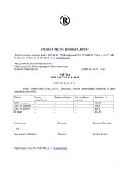 Pagrindinių įmonės dokumentų pavyzdžiai 7 puslapis