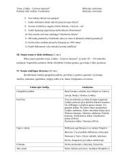 Geografijos pamokos planas: "Gudija - Lietuvos kaimynė" 2 puslapis