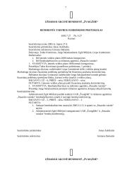 Įmonės veiklos dokumentai: UAB "Žvaigždė" 6 puslapis