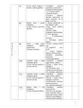 Kūno kultūra. Teminis planas II klasei 3 puslapis