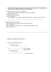 Lietuvių kalbos pamokos planas: Vientisinis sakinys. Skyryba. Tiesioginė kalba 5 puslapis