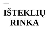 Pamokos planas: ekonomikos apytakos modelio nagrinėjimas 11 puslapis