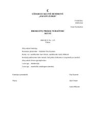 Keletas dokumentų raštvedybai 5 puslapis