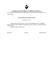 Daugybės raštvedybos dokumentų 11 puslapis