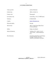 Daugybės raštvedybos dokumentų 4 puslapis